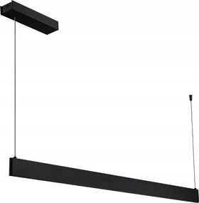 Linea Függőlámpa Fekete 36W Led 3000K-4000K-5700K