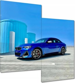 Vászonkép 60x60 Kék Bmw Autó