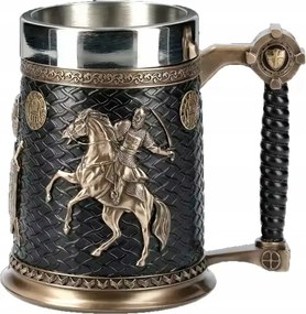 Epikus Bögre Keresztes Hadjárat Rozsdamentes Acél 550 ML Larp Rpg