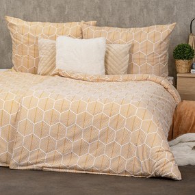 4Home Honey flanel ágyneműhuzat, 140 x 220 cm, 70 x 90 cm, 140 x 220 cm, 70 x 90 cm