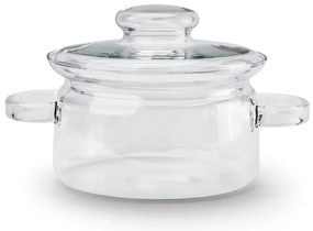 Simax 6063 üveg edény fedővel Nyko 1,5 l