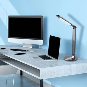 LED Dimmelhető érintős asztali lámpa SERRA LED/8W/230V fekete