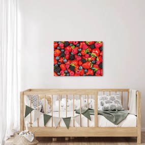 Kép - gyümölcs rakomány (70x50 cm)