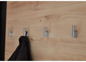 Natúr színű fogas panel bükkfa dekorral Lissabon – Germania