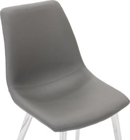 2db Étkezőszék Hawaj CL-18062 sötétszürke