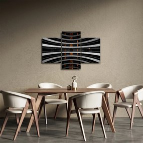 Absztrakt kép - épület (90x60 cm)