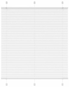 pliszírozott redőny Fehér 120x150cm szövetszélesség 119,4cm