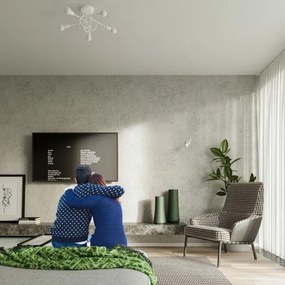 Sollux SL.1430 - Fali lámpa LOOP 1xE27/15W/230V fehér