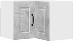 vidaXL Konyhaszekrény polcokkal Beton Szürke 57 x 57 x 40 cm Faanyag