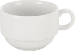 bögre 180ml Mona Tonda porcelán Fehér