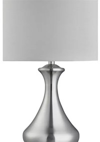 Searchlight EU2750SS - Asztali lámpa TOUCH 1xE14/40W/230V