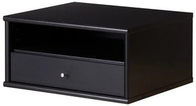 Fekete függő éjjeliszekrény Mistral - Hammel Furniture