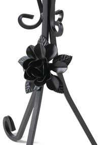 Virágállvány 55x33 cm fekete