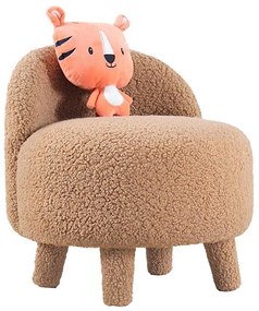 Gyerekfotel PIXI, átmérő 46 cm, barna