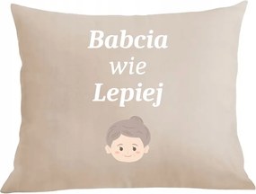 Párna párnahuzat Nagymama napja Nagymama jobban tudja Ajándék