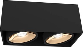 Iker arany szemek fekete keretben Cardi II Nero Ufo Gold a bárpult felett