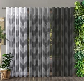 Mg Függöny rojtos Iwaness 150x250cm fekete