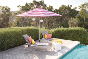 Fatboy "Stripesol" napernyő, napernyő alappal, 7 változat - Fatboy® Szín: sötétkék