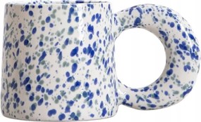 Morne pöttyös bögre sötétkék 0,3 l Homla