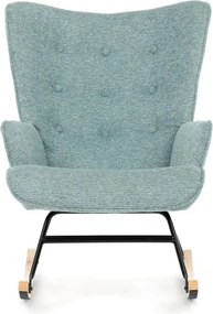 Hintaszék, kék, szövet, AK-373 BLUE2