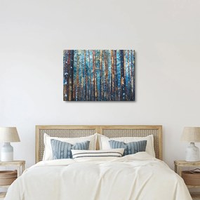 Kép - téli erdő (70x50 cm)