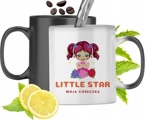 Mágikus Bögre Lányának Színváltós, fényképes nyomattal