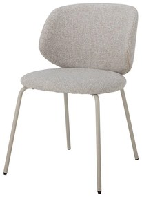 Világosszürke étkezőszék szett 2 db-os Ponte – Bloomingville