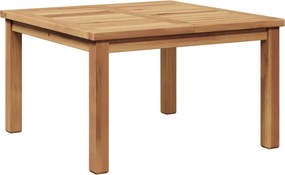 vidaXL Dohányzóasztal Barna 60 x 60 x 36 cm Tömör Teakfa