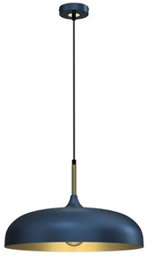 MILAGRO MLP7901 LINCOLN Modern Függesztett Lámpa Kék, Arany E27 IP20