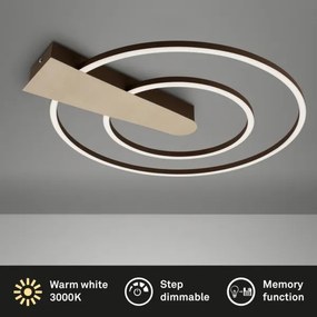 Briloner 3543-017 - LED Dimmelhető mennyezeti lámpa NICO LED/25W/230V arany