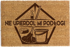 Lábtörlő Ajtó Alá 40 x 60cm Nem Alszik*alul Padló Tisztítószerek