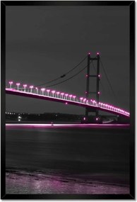 Poszterek keretben 40x60 Lila világítás