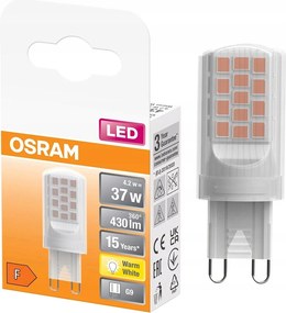 Led izzó G9 4,2W 37W 430lm 2700K Meleg Pin Osram
