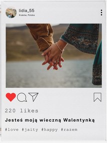 Vászonkép Valentin nap Évforduló Kép Idézet Kívánság Bejegyzés