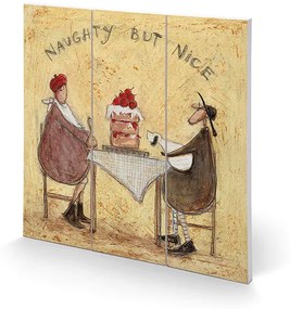 Sam Toft - Naughty But Nice Fából készült kép