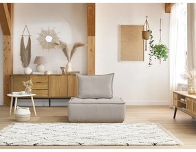 Bézs zsenília fotel Elisa – Bobochic Paris