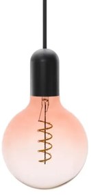 LED Izzó FILAMENT SPIRAL G125 E27/4W/230V 2000K rózsaszín
