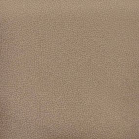 4 részes cappuccino műbőr ülőgarnitúra párnákkal