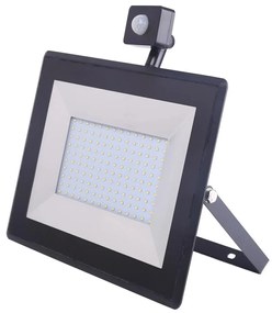 Aigostar - LED reflektor érzékelővel LED/100W/230V IP65 fekete