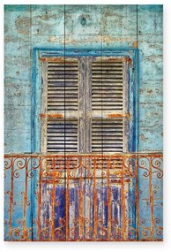 Fa falitábla 40x60 cm Balcony – Really Nice Things