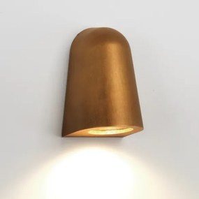 ASTRO LIGHTING 1317003 MAST Modern Kültéri Fali Lámpa Antik Sárgaréz GU10 IP65