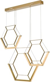 Dar Lighting HEXAGON HEX0335 Függőlámpa 1x35W/LED 2800K 1043LM