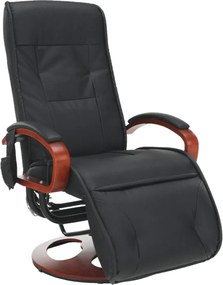 Masszázsfotel, fekete, ARTUŠ 2