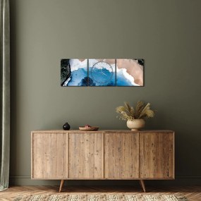 Nusa Penida strand, Indonézia képe (órával) (90x30 cm)
