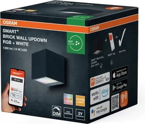 Osram -LED RGBW dimmelhető kültéri fali lámpatest SMART+ BRICK LED/14W/230V IP44 Wi-Fi