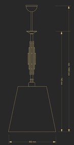 Függeszték Nikkel ELLINI KUTEK FEL-ZWD-1-BN-A