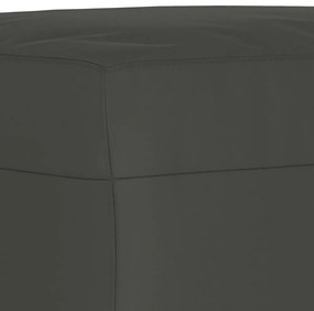 sötétszürke mikroszálas szövet pad 70 x 35 x 41 cm