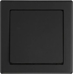 Keresztkapcsoló 250V 10A IP20 Süllyesztett csatlakozó matt fekete