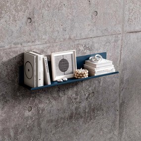 Fali polc JOANNE 700 mm, Modern: sötétkék