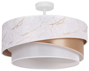 Duolla - Felületre szerelhető csillár KOBO 1xE27/15W/230V átm. 45 cm fehér/arany